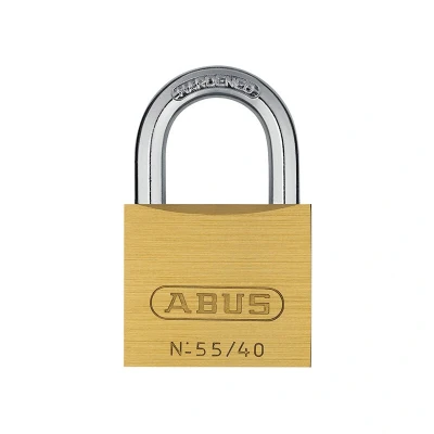 Image of Abus 55/40mm Brass Padlock Keyed Alike 5402