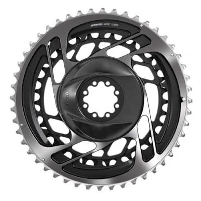 Image of Sram Chain Ring Road Dm Kit Non Power Red: Polar Grey 50 37T