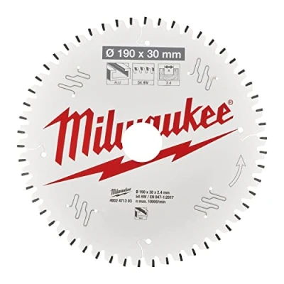 Image of MILWAUKEE 4932471303 Universal Saw Blade 54 Teeth 2.4 x 190 mm