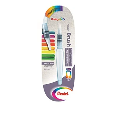 Image of Pentel, water brush, Plastic, transparent, flach/mittel
