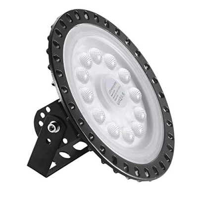 Image of Viugreum 50W UFO LED High Bay Light,5000LM 6000K 6500K Daylight White Ultra Thin Warehouse Lighting, IP65 Waterproof Commercial Lighting Shop Area Workshop Garage Lights Fixtures