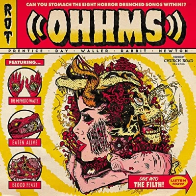 Image of Ohhms Rot Red / Yellow vinyl 2023 UK LP CRR165V