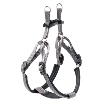 Image of Ferplast Dog Harness DAYTONA, Small Harness, Padded, Adjustable, Grey