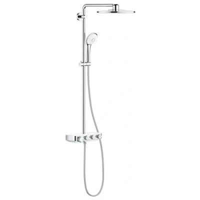 Image of GROHE Euphoria Smartcontrol System Shower with Thermostat for Wall Mounting Moon White 26507LS0