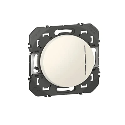 Image of Legrand Dooxie 095202 On Off/Two Way Switch with Indicator Light 10 Axis 250 V White