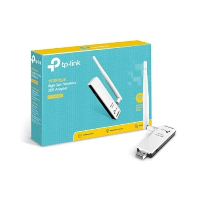 Image of TP LINK TL WN722N 150 Mbps High Gain Wireless USB Adapter White V2 Version