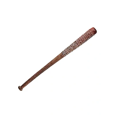 Image of Bristol Novelty CA0020 Bloody Baseball Bat Fancy Dress Accessory, Men, Women, Boys Girls, Brown, One Size