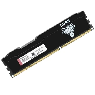 Image of DDR3 8GB Desktop RAM 1600MHz PC3 12800 UDIMM Non ECC Unbuffered 1.5V 2Rx8 Dual Rank 240 Pin CL11 PC Computer Memory Upgrade Module (Black)