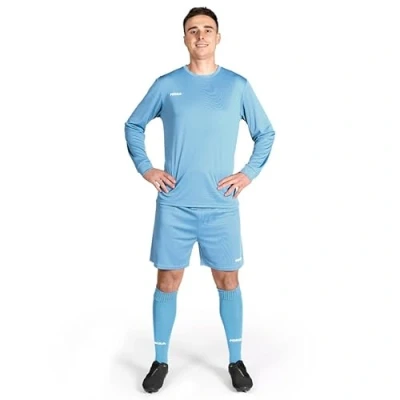 Image of FORZA Men’s Classic Football Shorts [XS XXL] Premium Polyester Training 9 Bold Colour Options (UK, Alpha, M, Regular, Sky Blue)