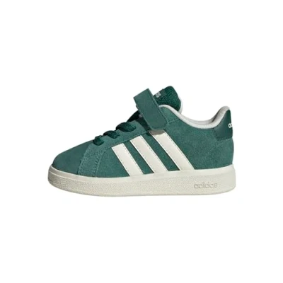 Image of adidas Boy&#039;s Unisex Kids Grand Court 00s Shoes Infants, Collegiate Green/Off White/Core Black, 6.5 UK Child