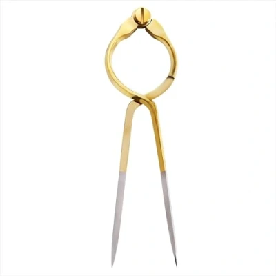 Image of Liquidraw Portland Navigation Divider Marine Nautical Single Handed Straight Solid Brass 8&quot;