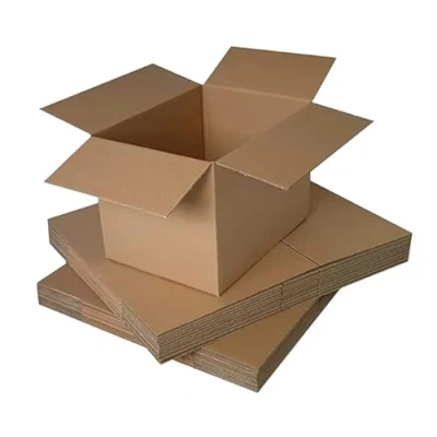 Image of 25 x Cardboard Boxes 457 305 254mm Medium Single Wall 18x12x10&quot; Shipping Mailing Postal A3 (25)