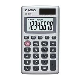Image of Casio HS 8VA 8 Digit Handheld Calculator