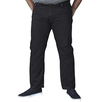 Image of Duke D555 Mens Balfore Big Tall King Size Stretch Elasticated Waist Jeans 58S Black