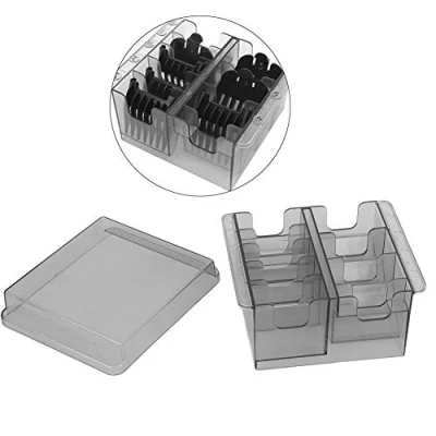 Image of Clipper Comb Holder, Limit Organizer, Hair Storage Box Salon Barber Guide Case Container for Comb(1)