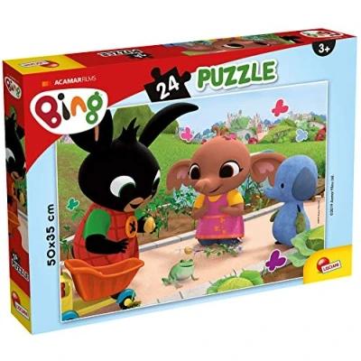 Image of Lisciani 77991 Bing la Rana Puzzle, Multicolour