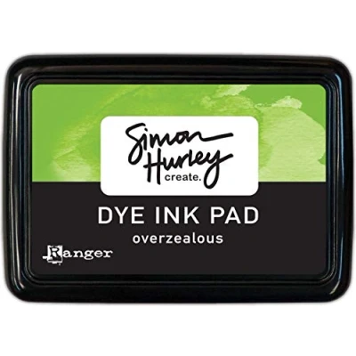 Image of Ranger Simon Hurley Create. Dye Ink Pads Overzealous, 2.75 x 3.75