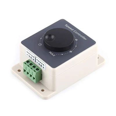 Image of MAGT Controller Speed 12v Motor Regulator 12v, PWM Pulse Width Modulator 10 60V 20A DC Waterproof Shell