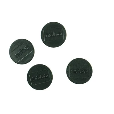 Image of Nobo Magnetic Whiteboard Magnets, 38 mm, Pack of 4, 1901630, Coloured