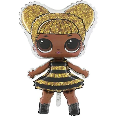 Image of Toyland 35&quot; LOL Surprise Queen Bee Foil Shaped Balloon