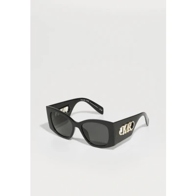 Image of Michael Kors Woman MK2244U COSTA BLANCA 300587 Sunglasses Injected Black Grey Squared Normal