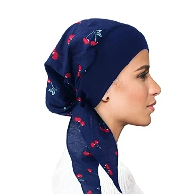 Image of FADACHY Chemo Headwear for Women Head Scarfs Turbans UK Cancer Scarves Bandanas Scarf Turban Hat Beanie Sleep Cap