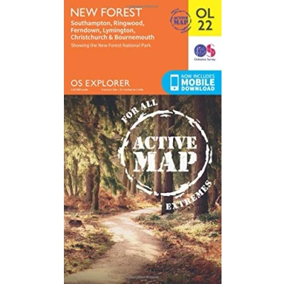 Image of Explorer Active OL 22 New Forest Map