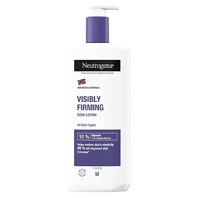 Image of Neutrogena Norwegian Formula Visibly Renew Firming Body Lotion (1x 400ml), Nourishing Cream Designed to Help Restore Skin&#039;s Elasticity, Moisturiser with Glycerine for Hydration
