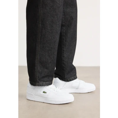 Image of Lacoste Court CAGE 224 Trainers, Men&#039;s, Size: 8, White Leather