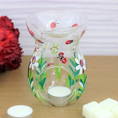 Image of Desire Aroma Ladybirds Handpainted Wax Melt Warmer