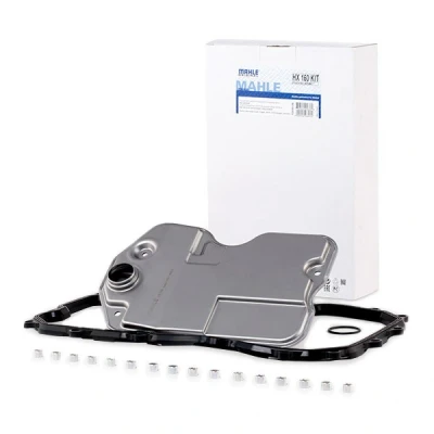 Image of 09D321371, 09D325429, 09D325435 Transmission Filter MAHLE ORIGINAL HX 160KIT with seal VOLKSWAGEN: Touareg I, PORSCHE: Cayenne, AUDI: Q7