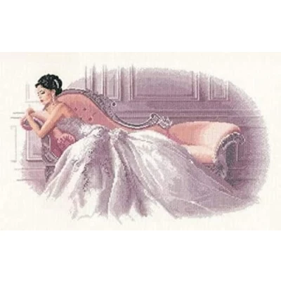 Image of Vanessa, 14 count Aida Cross Stitch Kit