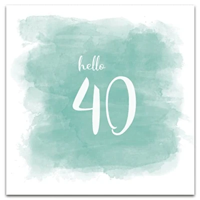 Image of Emotional Rescue 40th Birthday Card For Her, Greeting Card, Happy Woman, Cards Female, Age 40 Milestone Multi,One Size,ZQWF10085
