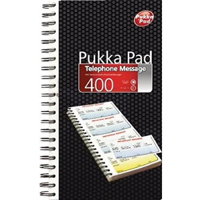 Image of Pukka Telephone Message Book (Pack of 1)