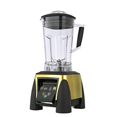 Image of QREZ Blender Smoothie Maker, Jug Smart Juicer Professional Commercial for Vegetables And Fruit Maker Food Processor 48000RPM 2200W,Gold