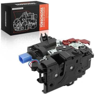 Image of Frankberg Door Lock Actuator Rear Right 6 Pole Compatible with Polo 9N Hatchback 2001 2009 Fabia I 6Y5 Estate 2000 2007 Replace# 6Y0839016A
