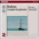 Image of Johannes Brahms Complete Symphonies 1993 German 2 CD album set 438758