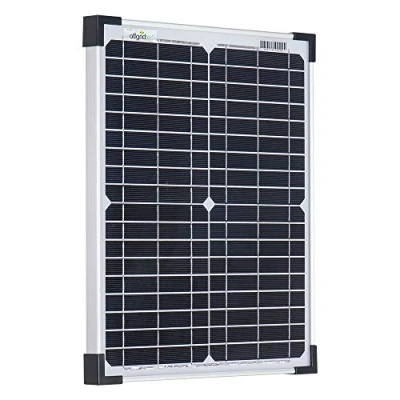 Image of Offgridtec 001560 Mono Solar Panel Cell, 12 V, 20 W