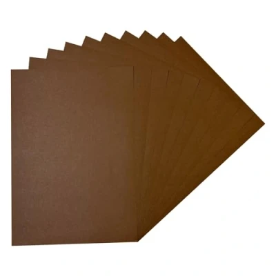 Image of Pack of 100 A5 Brown Coloured Paper 75gsm Sheets