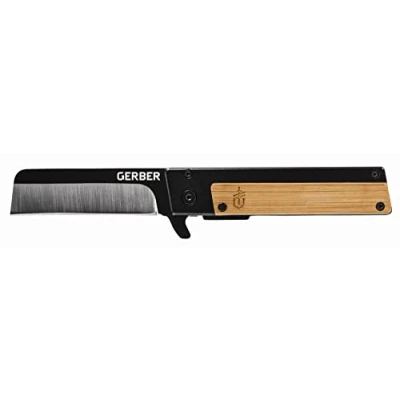 Image of Gerber Unisex&#039;s Quadrant Folding Knife, Bamboo, One Size