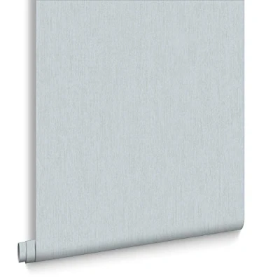 Image of Superfresco Easy Calico Bleu Duck Egg Blue Plain Fine Textured Paste The Wall Wallpaper 4 Design Smooth Texture Suitable for Covering Small Cracks and Imperfections