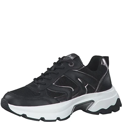 Image of s.Oliver Women&#039;s 5 22411 20 Sneaker, Black, UK