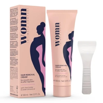 Image of womn Intimate Comfort HAIR REMOVAL cream depilatory for bikini zone &amp; armpits, 100ml