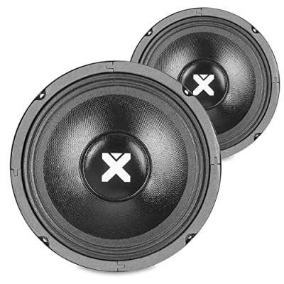 Image of Skytec 2x Black 8&quot; PA DJ Replacement Speaker Cone Drivers Spare Parts 800W