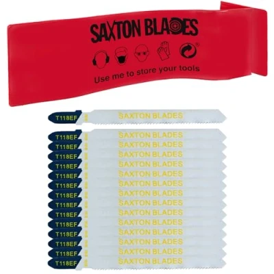 Image of 15 x Saxton Metal Aluminium Jigsaw blades T118EF fit Bosch, Dewalt, Makita