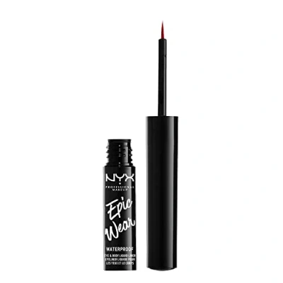 Image of NYX Epic Wear Semi Perm Liquid Eyeliner Red