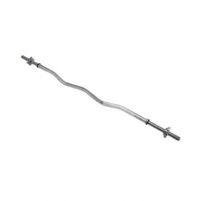 Image of Bodymax Standard Spinlock EZ Curl Bar with collars