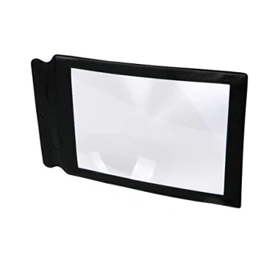 Image of TickiT 48123 Magnifier Sheet Large Magnifying Glass Assisted Reading Aid Lens