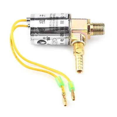 Image of Air Horn Solenoid Valve, 12V Horns Valve &amp; Ride Systems, 1/4inch Metal Train Truck Electric Suitable for Car, Train,