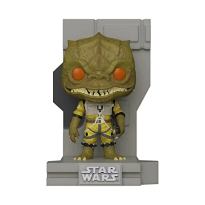 Image of POP Deluxe: Star Wars Bounty Hunter Bossk Exclusive, Khaki, 3.75 inches